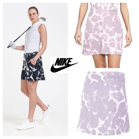 Nike Pants - NWT NIKE UV VICTORY 17" PRINTED GOLF SKIRT SKORT